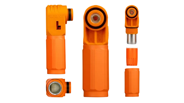 EG4 WallMount Battery Cable Connector, Degson Connector, Polarity-Keyed for EG4 280Ah and 314Ah WallMount Batteries