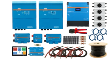 20kw split phase quattro system with solar